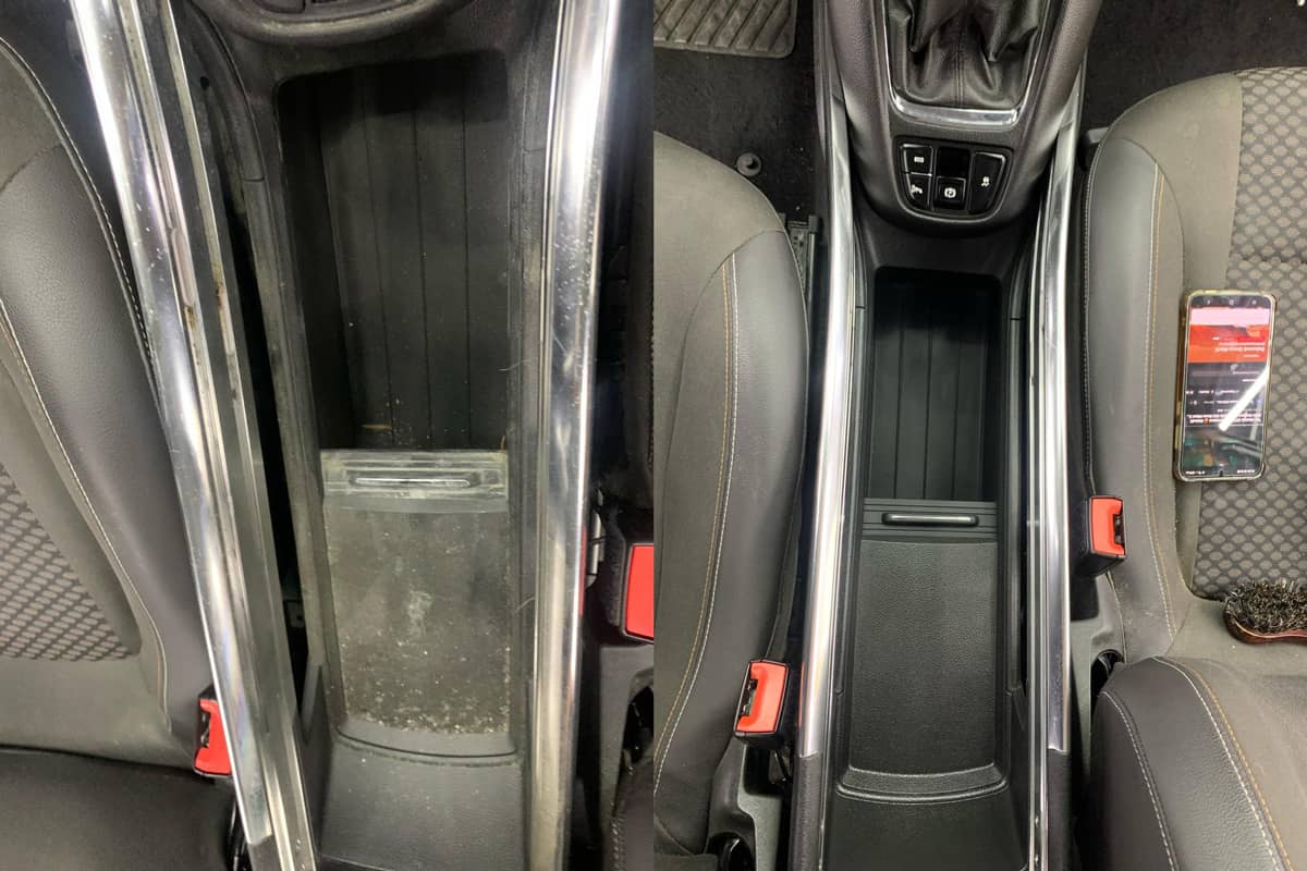 Innenreinigung Vorher Nachher