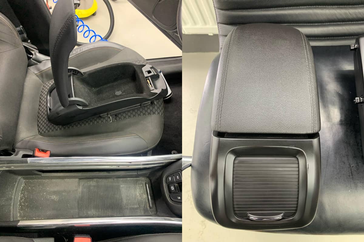 Innenreinigung Vorher Nachher Bergisch Gladbach